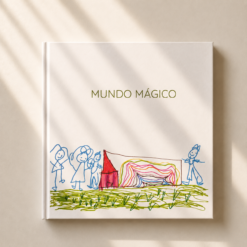 Livro de Desenho Infantil Personalizado 30×30 cm — Grande
